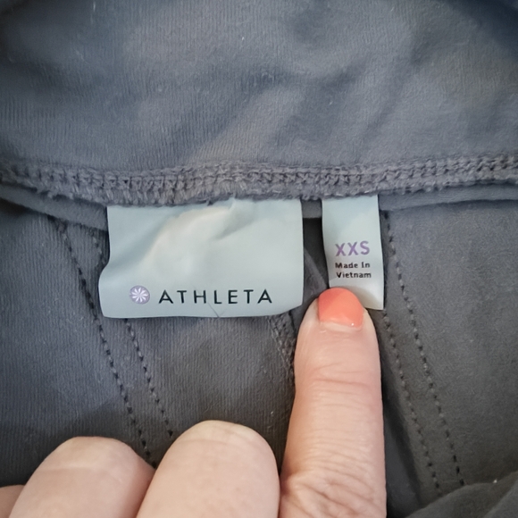 Athleta Grey Metro Skinny Leggings Size XXS - Picture 7 of 8